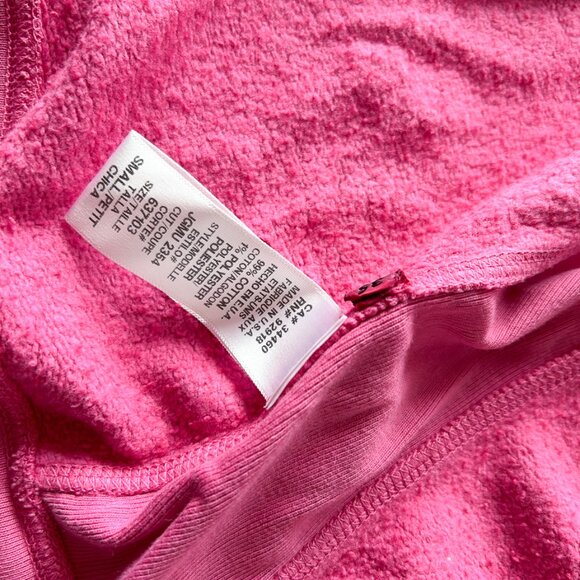 RARE Vintage Y2K Juicy Couture Pink Hooded Zip-Up Jacket + Matching Sweatpants - Picture 9 of 16